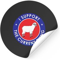 Autocollants NPC Sheep Normie - Je soutiens la chose actuelle