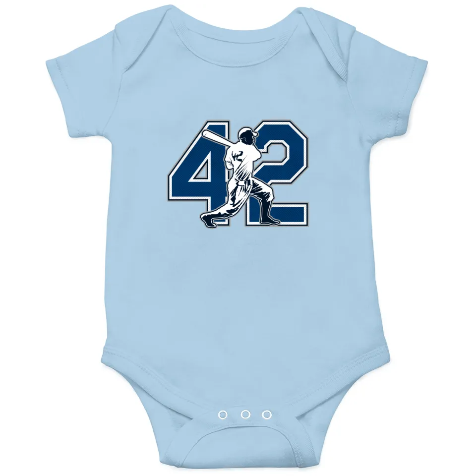 42 - Jackie Robinson - Bodysuit pour bébé — Bodys bébé