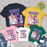 T-shirt assorti Squishmallows Birthday Girl Squishmallow pour hommes — T-shirts pour hommes