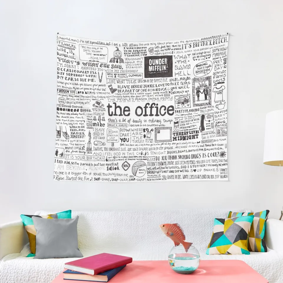 Représentation Visuelle de la Tapisserie de Bureau — Tapisseries murales