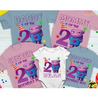 T-shirt assorti en famille Boov Oh Home — T-shirts pour hommes