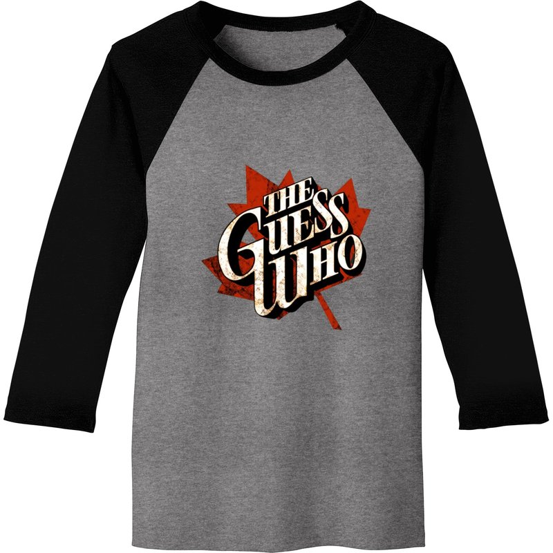 T-shirt unisexe Baseball The Guess Who Dates de Tournée Américaine — T-shirts pour hommes