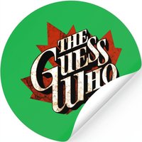 The Guess Who American Tour Dates Unisex Stickers — Stickers & Decals