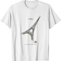 T-shirt pour hommes I Fell Tower Tour Eiffel — T-shirts pour hommes