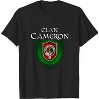 T-shirt avec le blason écossais Clan Cameron pour hommes — T-shirts pour hommes