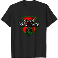 T-shirt pour hommes avec insigne du clan écossais Clan Wallace — T-shirts pour hommes