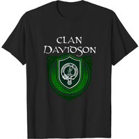 T-shirt avec blason écossais Clan Davidson — T-shirts pour hommes