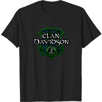 T-shirt pour hommes avec insigne du clan écossais Clan Davidson — T-shirts pour hommes