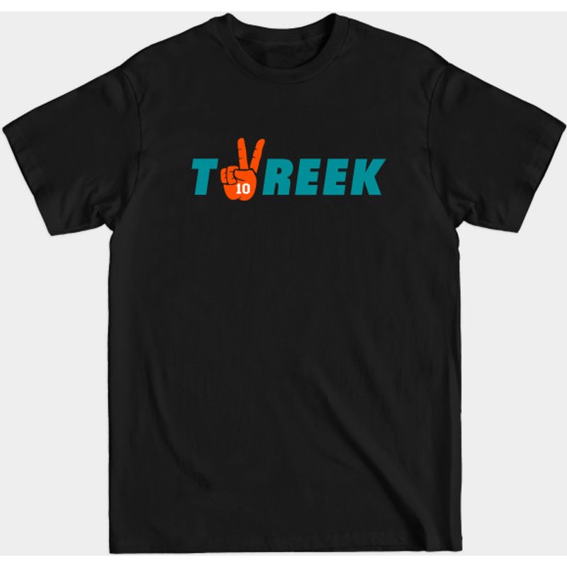 T-shirt Tyreek Hill Peace pour hommes - Football de Miami — T-shirts pour hommes