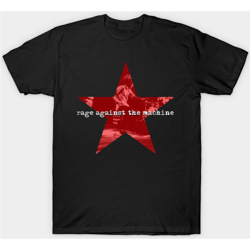 Community Star Rage Against The Machine Men's T-Shirt — Mens T Shirts