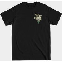 T-shirt pour hommes Van Gogh Roses - Noir