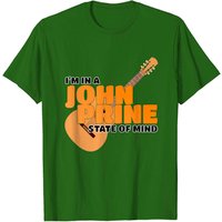 T-shirt pour hommes État d'esprit John Prine — T-shirts pour hommes