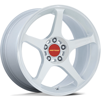 Motegi Racing MR159 Battle V Matsuri White Pearl Mach Lip Wheels