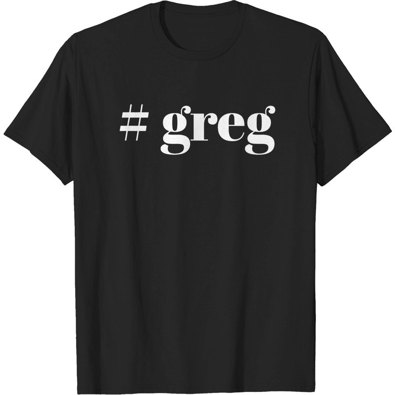 Greg Gutfeld - Greg - T-shirt noir pour hommes — T-shirts pour hommes