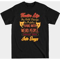 Theatre Life Men's T-Shirt - Black
