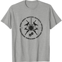 T-shirt Mat Cauthon Emblem Noir - Wheel Of Time — T-shirts pour hommes