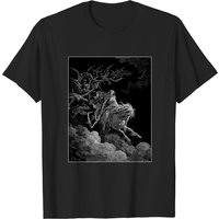 The Vision Of Death - Screen Printed T Shirt - Gustave Dore