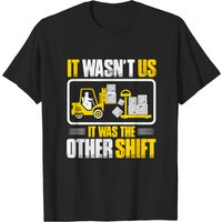 Forklift Driver Operator T-Shirt for Men