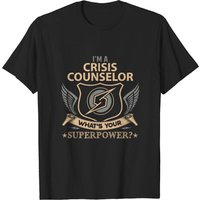 T-shirt Conseiller de Crise pour Hommes - Tee Cadeau Superpouvoir — T-shirts pour hommes