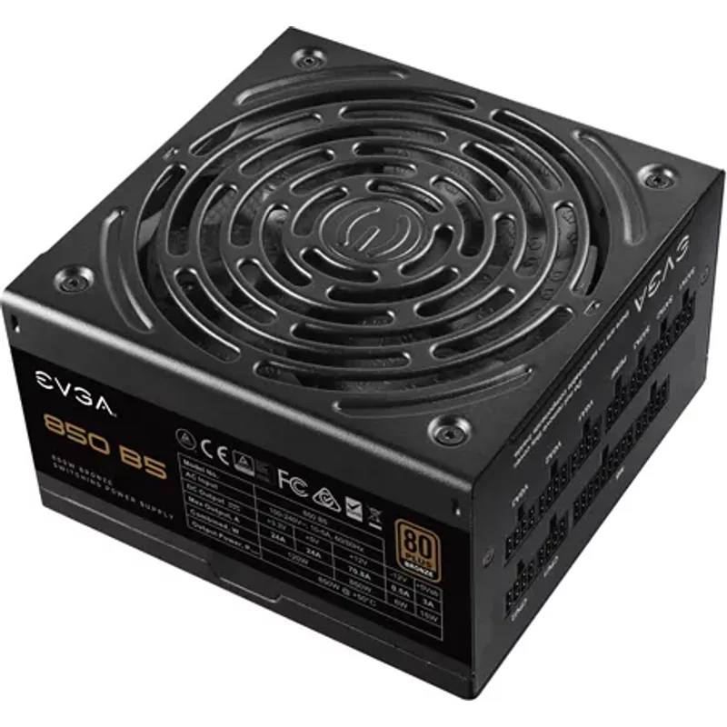 Evga 220-B5-0850-V1 Alimentation Modulaire Complète de 850 Watts 80-Plus Bronze — Blocs d'alimentation