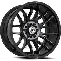 XF Off-Road XF-232 Black Gray Tinted Wheels - 20x9 - 5x127