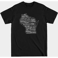 T-shirt pour hommes Wiparks Wisconsin State Parks — T-shirts pour hommes