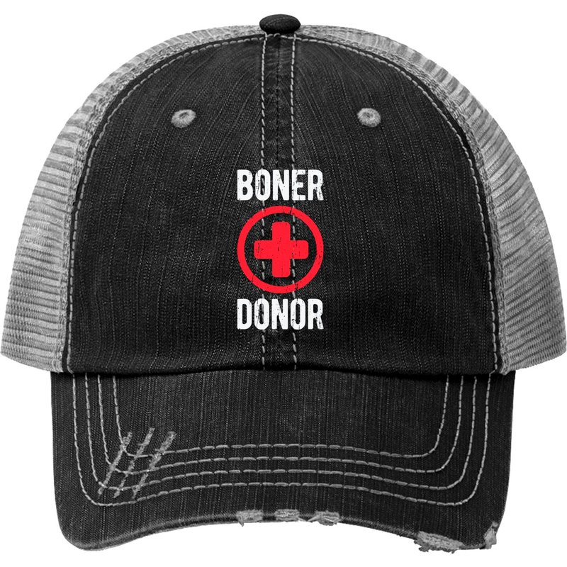 Boner Donor Pullover Trucker Hat