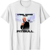 T-shirt classique Pitbull Mr. Worldwide I Feel Good Tour — T-shirts pour hommes