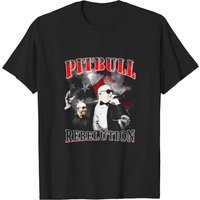 T-shirt Vintage Classique Pitbull Mr. Worldwide pour Hommes — T-shirts pour hommes