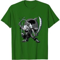 Black ' N White Samurai - Afroman Men's T-Shirt
