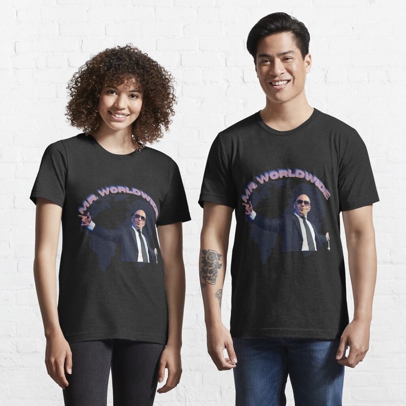 Mr Worldwide Pitbull Singer Essential T-Shirt for Men