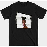 T-shirt noir pour hommes Grace Jones Goude — T-shirts pour hommes