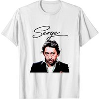 Serge Gainsbourg Men's T-Shirt in Ash