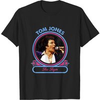 Tom Jones The Tiger Men's T-Shirt in Black