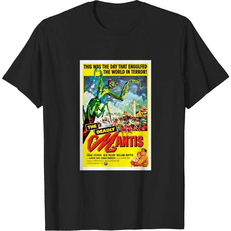 The Deadly Mantis - Mantis - T-shirt noir pour hommes