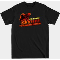 T-shirt Predator Sexual Tyrannosaurus pour hommes — T-shirts pour hommes
