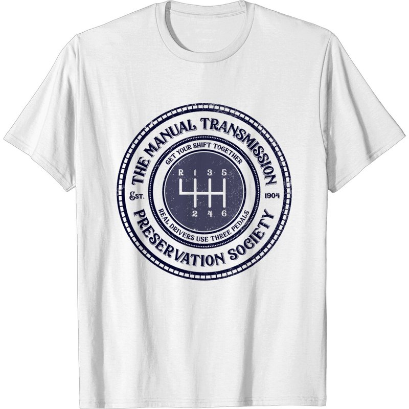 T-shirt pour hommes Get Your Shift Together - Transmission manuelle
