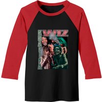 T-shirts de Baseball Wiz Khalifa pour Hommes Noir/Rouge