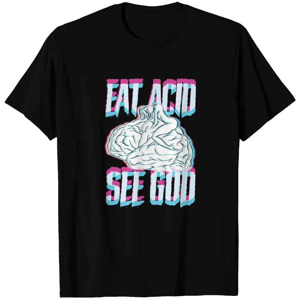 Acid Washed Shirt LSD - Acid - Men's T-Shirt — Mens T Shirts