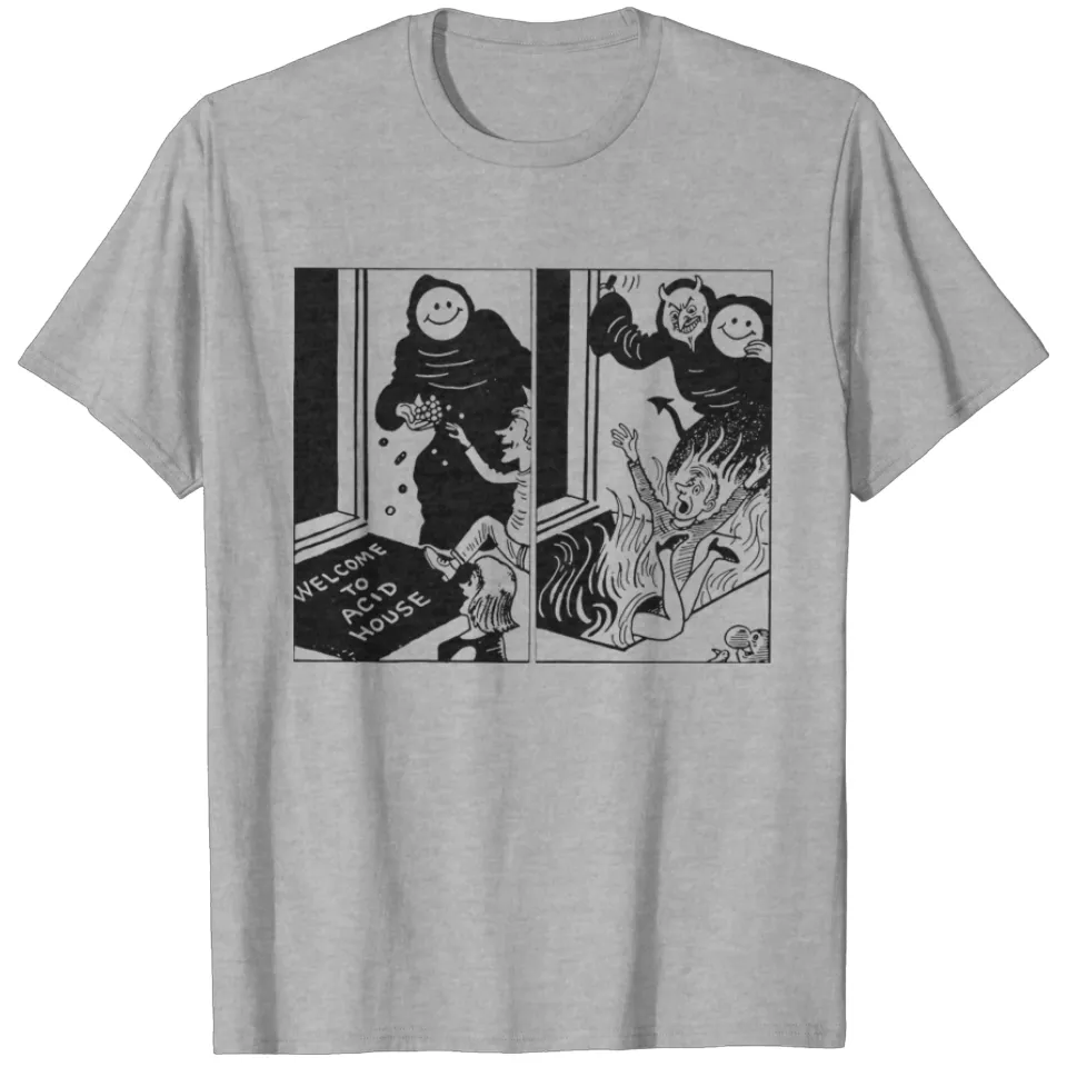 Acid House Propaganda 80s Cartoon Men's T-Shirt — Mens T Shirts
