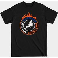Nyk City Never Sleeps - T-shirt pour hommes Knicks