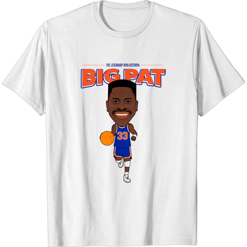Big Pat - T-shirt pour hommes Patrick Ewing — T-shirts pour hommes