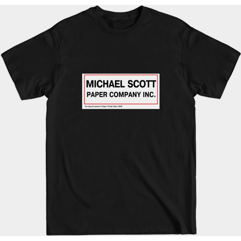 Michael Scott Paper Company - T-shirt pour hommes Michael Scott