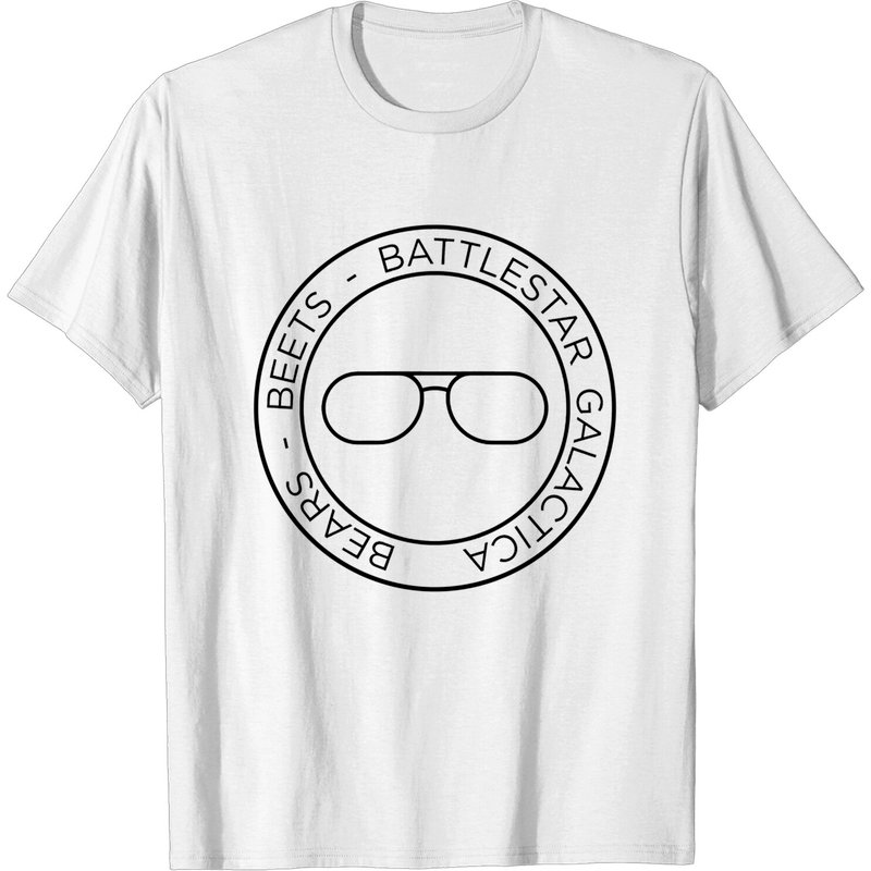 Bears Beets Battlestar Galactica T-Shirt for Men — Mens T Shirts