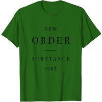 New Order Substance Official Tee T-Shirt for Men — Mens T Shirts