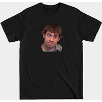 T-shirt pour hommes Jim regardant la caméra - The Office — T-shirts pour hommes