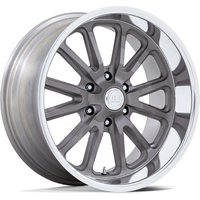 Roues US Mag UC145 Rambler 6 Matte Gunmetal Diamond Cut Lip 20x8
