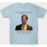Dwight Schrute 'Whip Open Doors!' Men's T-Shirt