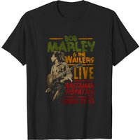 T-shirt Bob Marley The Wailers Rastaman Vibration Tour — T-shirts pour hommes