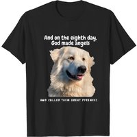 God Made Angels Great Pyrenees Men's T-Shirt